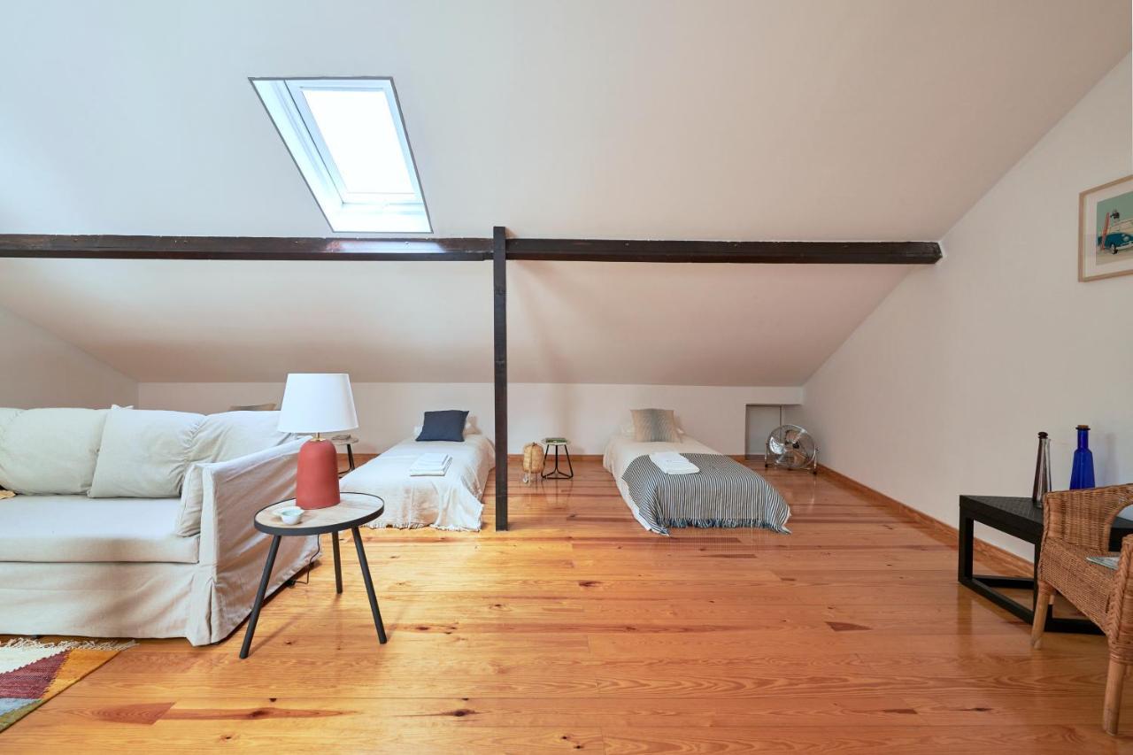 Renovated And Spacious Duplex Apartment With Patio, By Timecooler Lisboa Eksteriør bilde