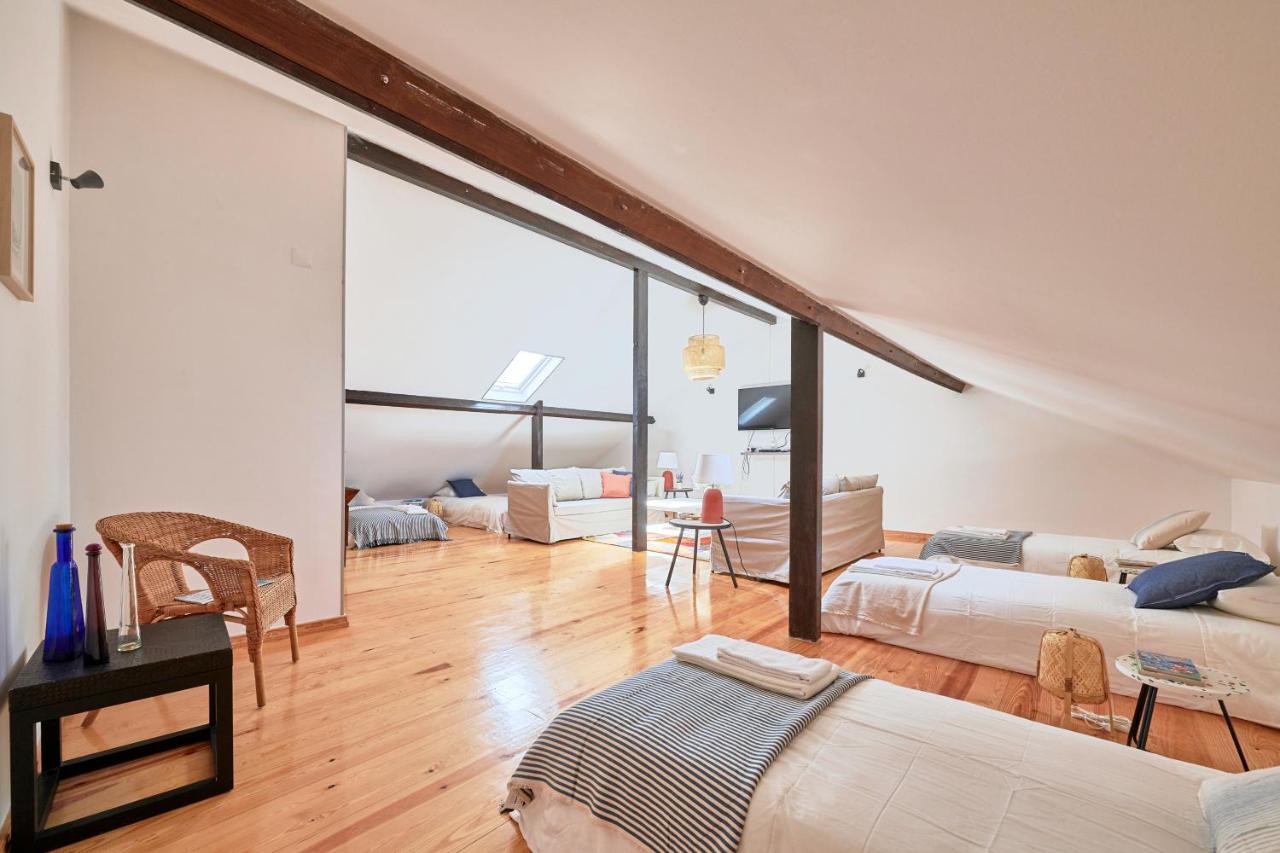 Renovated And Spacious Duplex Apartment With Patio, By Timecooler Lisboa Eksteriør bilde